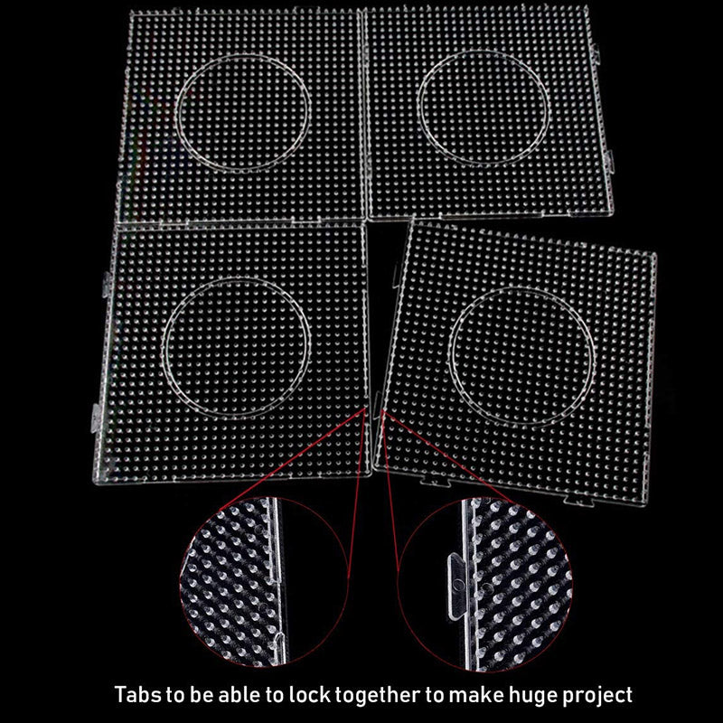 Creative Bead Builder Pegboard Set for Kids ATHLEXES