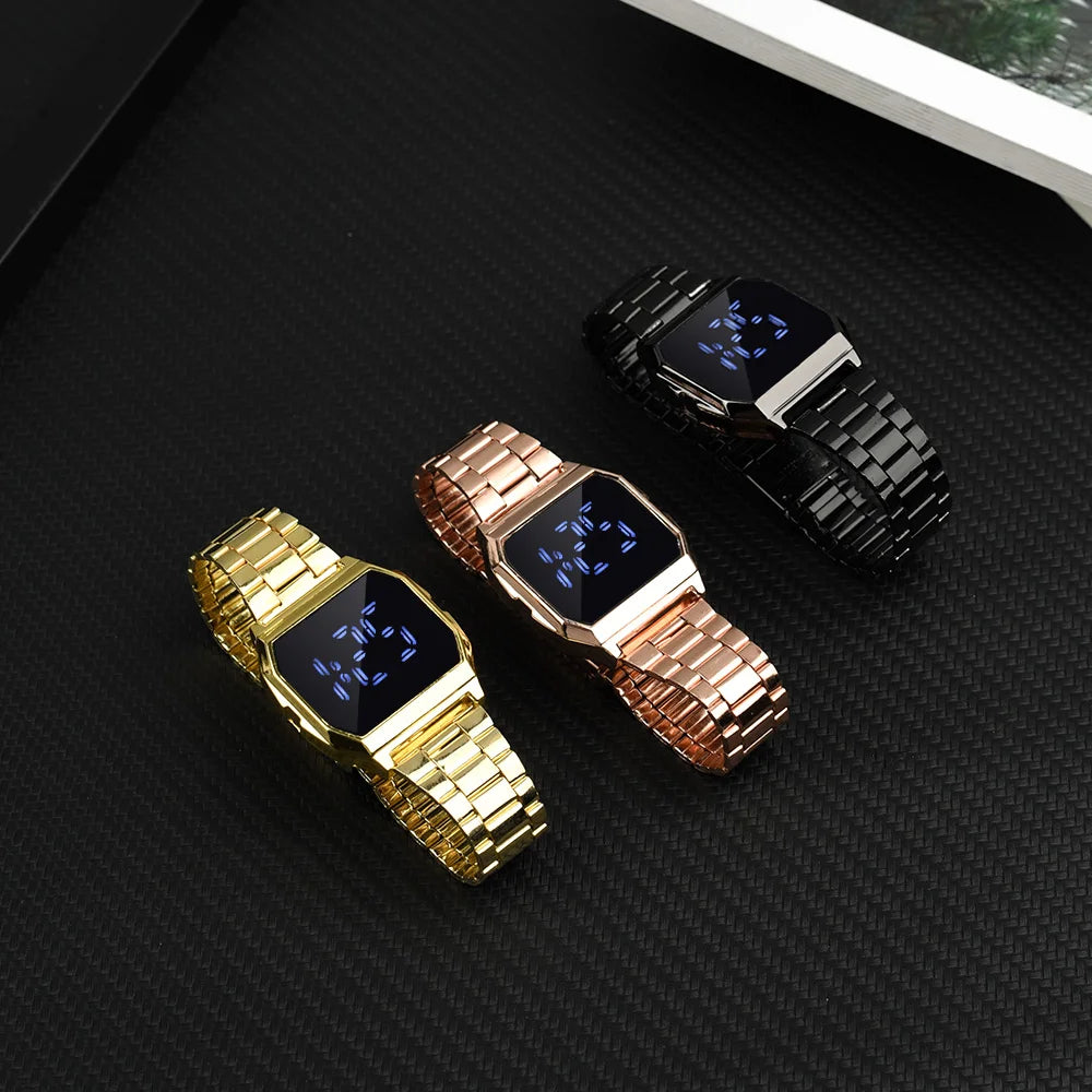 Retro Luxe LED Digital Military Watch ATHLEXES