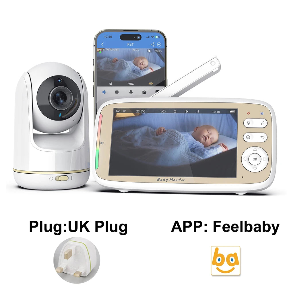 PanTilt Vision Baby Monitor Camera System ATHLEXES