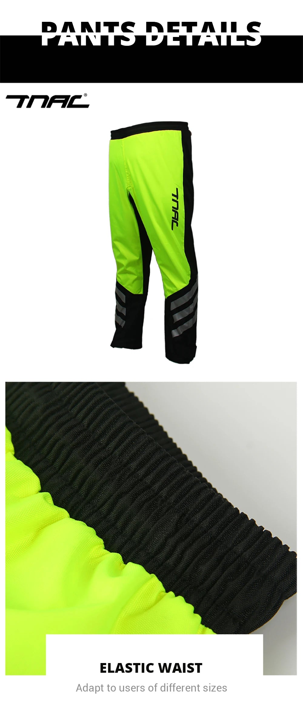 Reflective Waterproof Motorcycle Raincoat Suit ATHLEXES