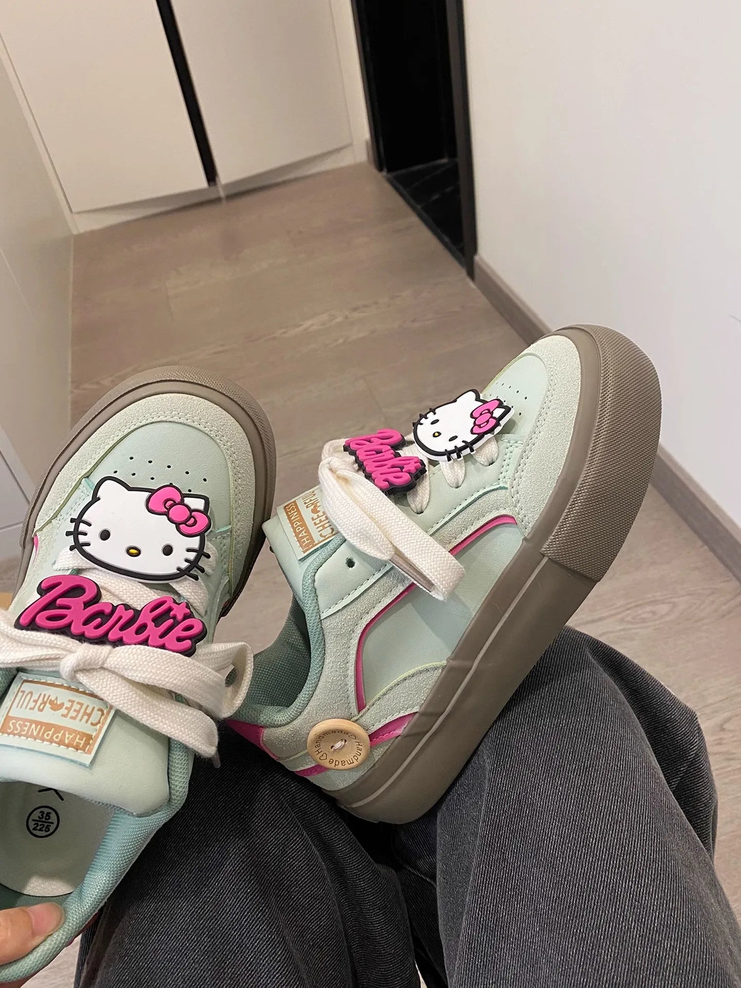 Hello Kitty Kawaii Platform Sneakers for Women ATHLEXES