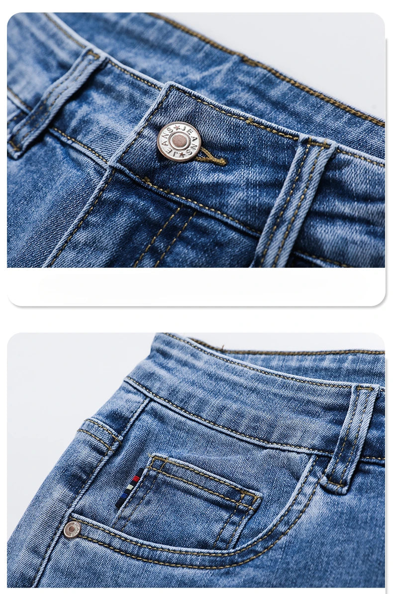 Classic Fit Men's Slim Stretch Denim Jeans ATHLEXES