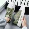 RetroCraft Men's Leather Platform Sneakers ATHLEXES