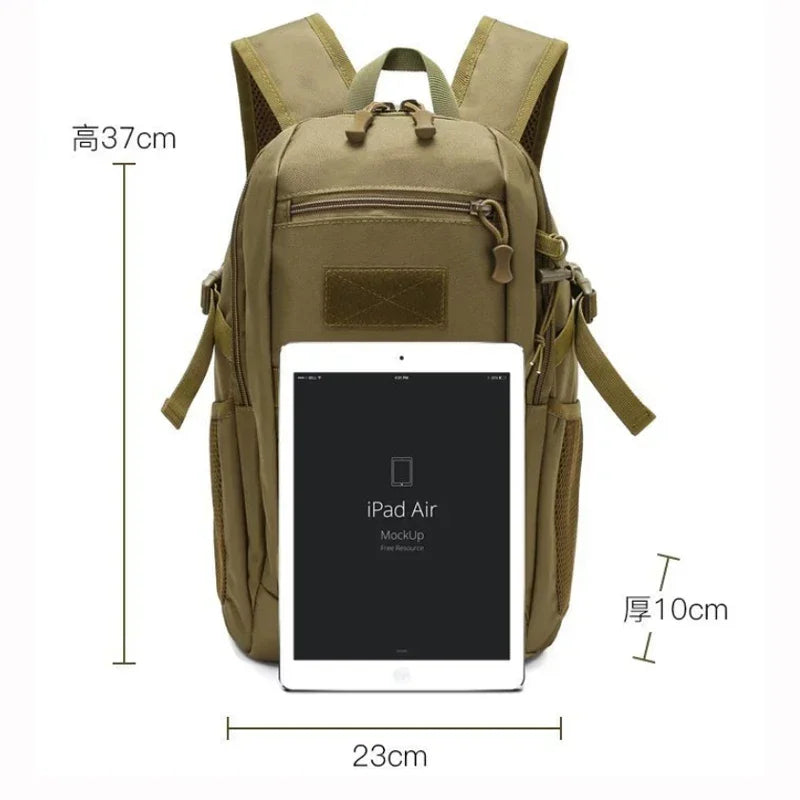 15L Outdoor Sport Backpack Travel Waterproof Rucksacks for Men ATHLEXES