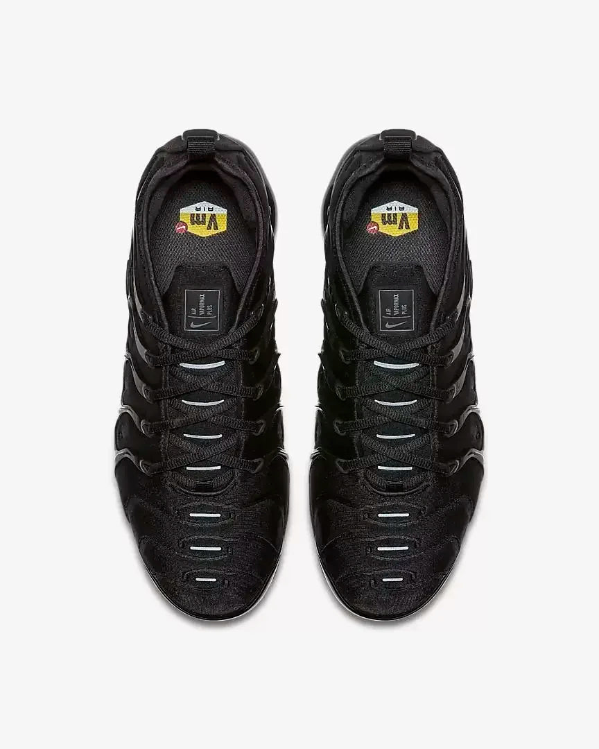 Nike Air VaporMax Plus Triple Black 924453-004 Cushioning Anti-slip Low-top Men's/Women's Air-cushioned Running Shoes ATHLEXES