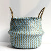 Chic Lace Burlap Flower Girl Basket Decor ATHLEXES
