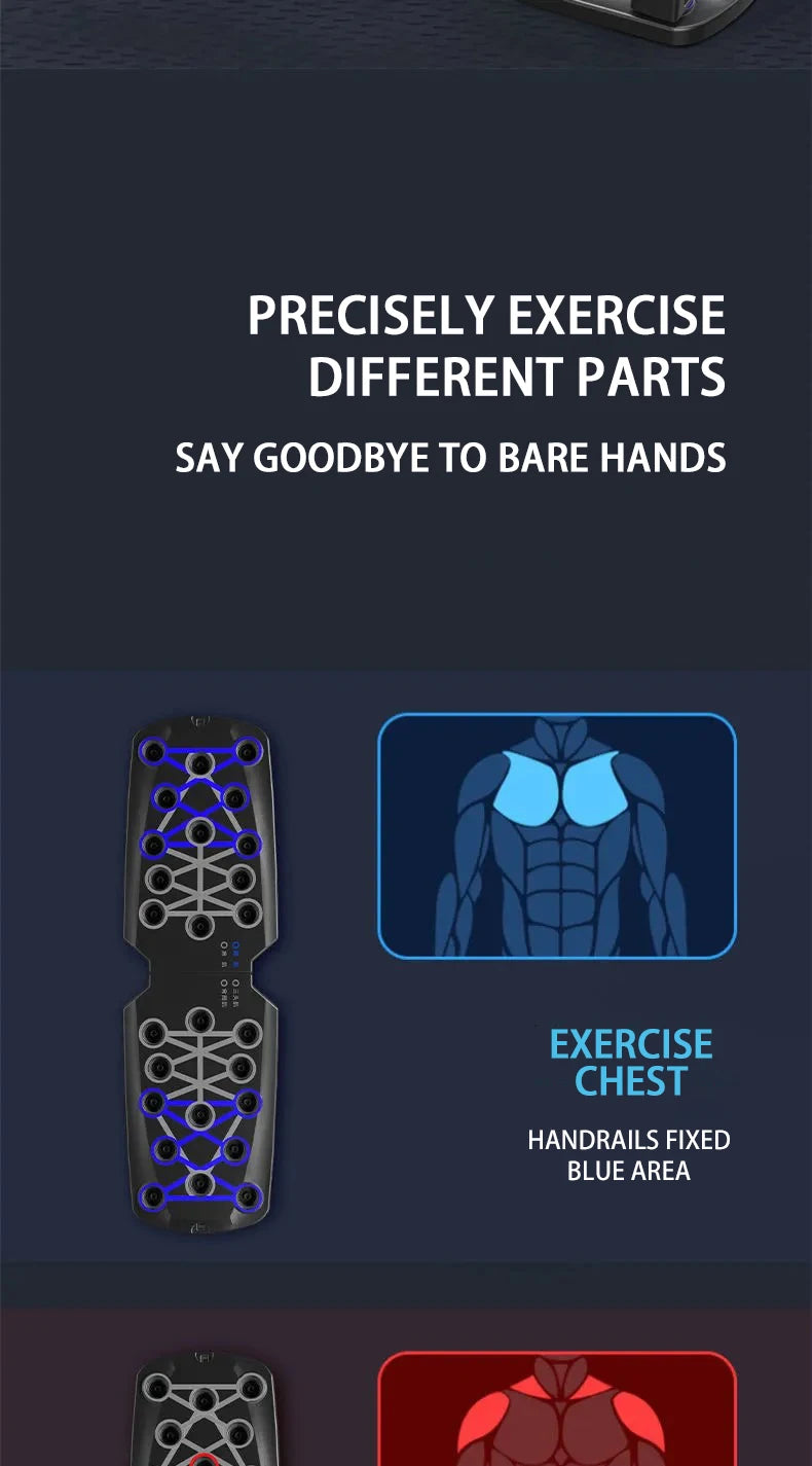 Push-Up Pro: Portable Multifunctional Fitness Board ATHLEXES