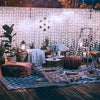 Twinkling Solar Fairy Curtain Lights for Outdoor Elegance ATHLEXES