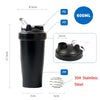 ProBlend 600ml Protein Shaker with Whisk Ball ATHLEXES