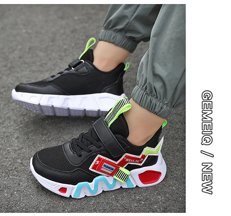 Kids Breathable Mesh Sneakers for Active Boys ATHLEXES