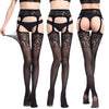 Seductive Fishnet Crotchless Pantyhose with Suspenders ATHLEXES