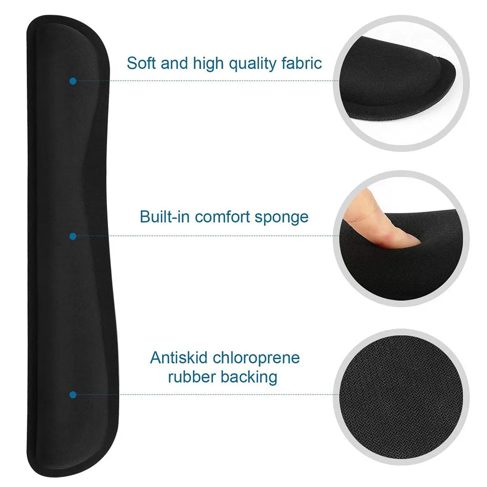 ErgoComfort Memory Foam Mouse Pad with Wrist Support ATHLEXES