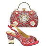 Radiant Rhinestone Italian Shoe and Bag Set 2024 ATHLEXES