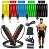 Premium Resistance Bands Set with Door Anchor & Straps ATHLEXES