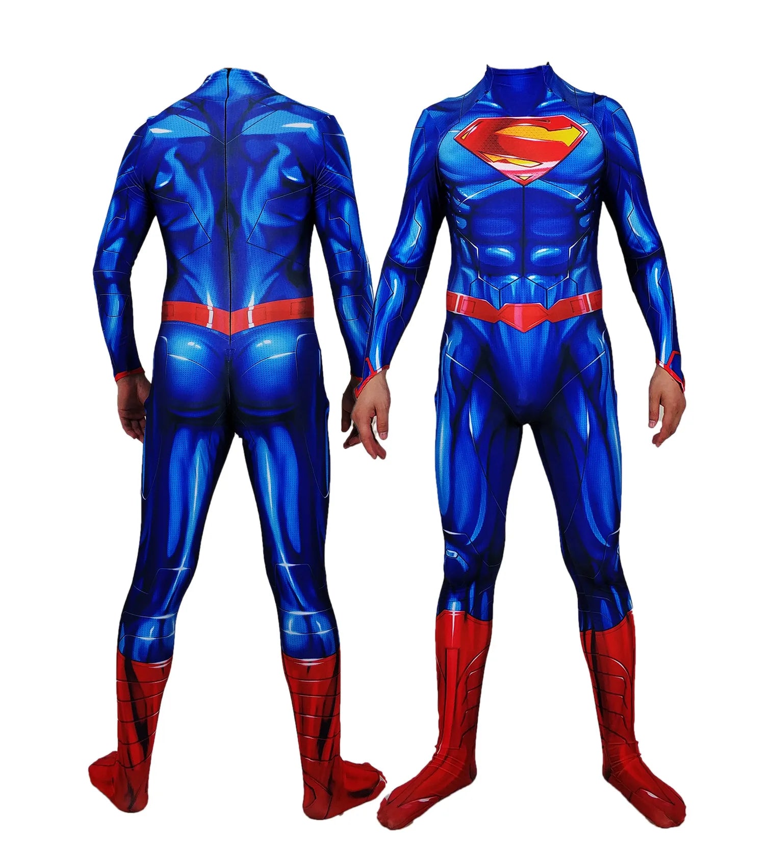 Steel Hero Adults Cosplay Zentai Bodysuit Costume ATHLEXES