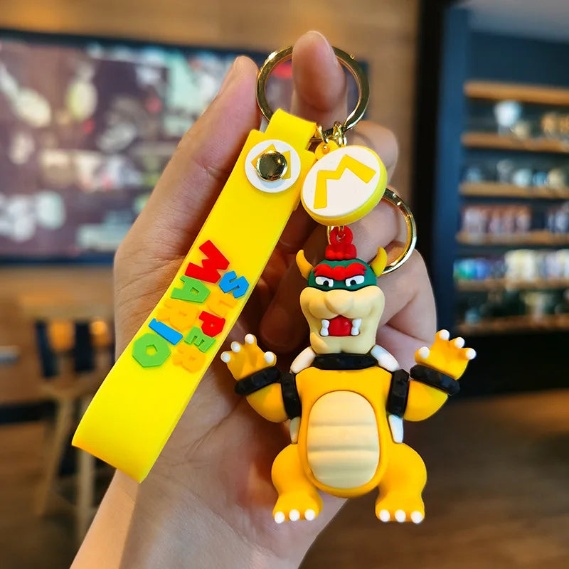 Super Mario Adventure Keychain Set: PVC Collectibles ATHLEXES