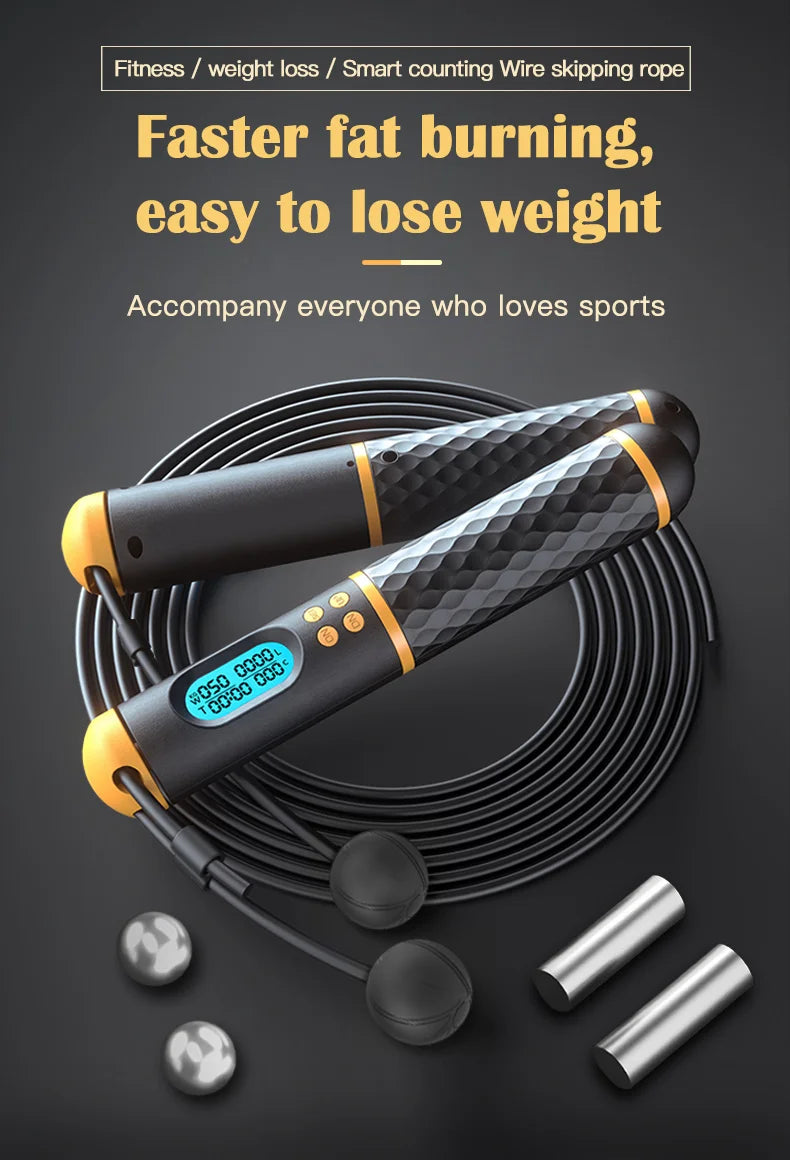 PrecisionPro 2 In 1 Skipping Rope with Counter ATHLEXES