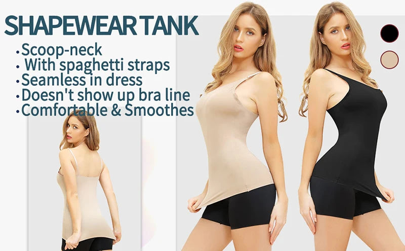 Sculpted Comfort Plus Size Body Shaping Camisole ATHLEXES