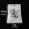 Pearl Charm Metal Shoe Buckle Chain Decorations ATHLEXES