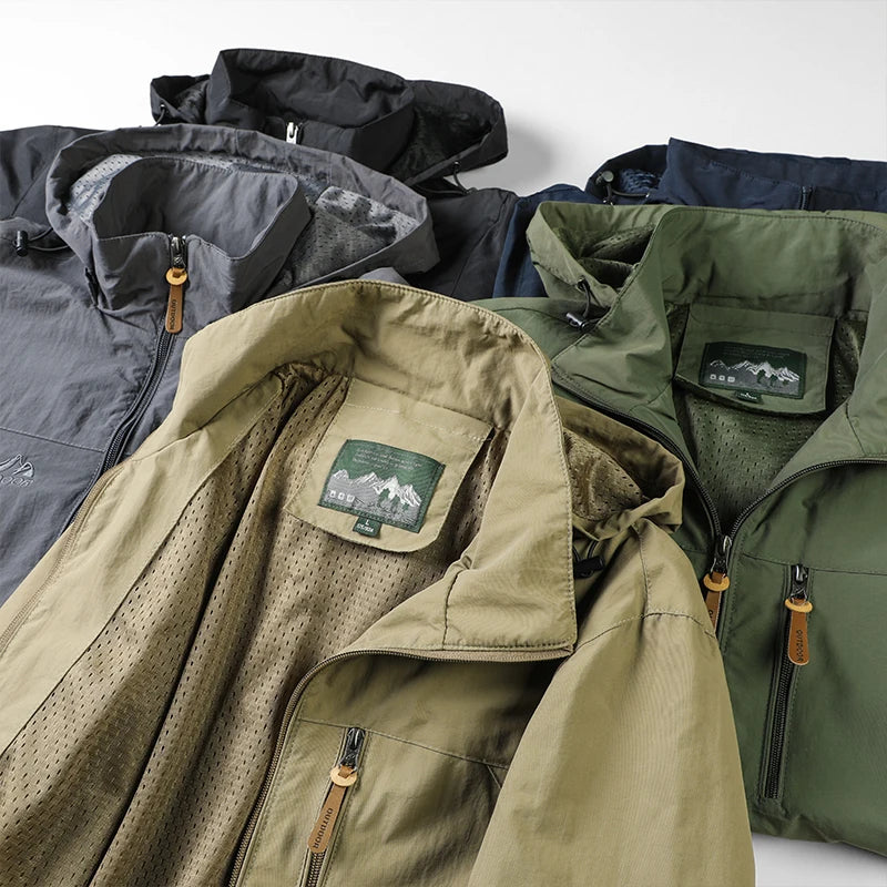 Outdoor Shield Waterproof Hiking Jacket ATHLEXES