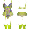 Toucheart Sexy Lingerie Embroidered Bra Set For Women ATHLEXES