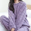 LuxVelvet Women's Winter Pajama Set ATHLEXES