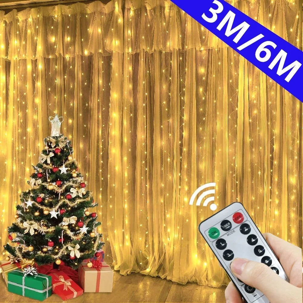 Magical USB Festoon LED Curtain Lights ATHLEXES