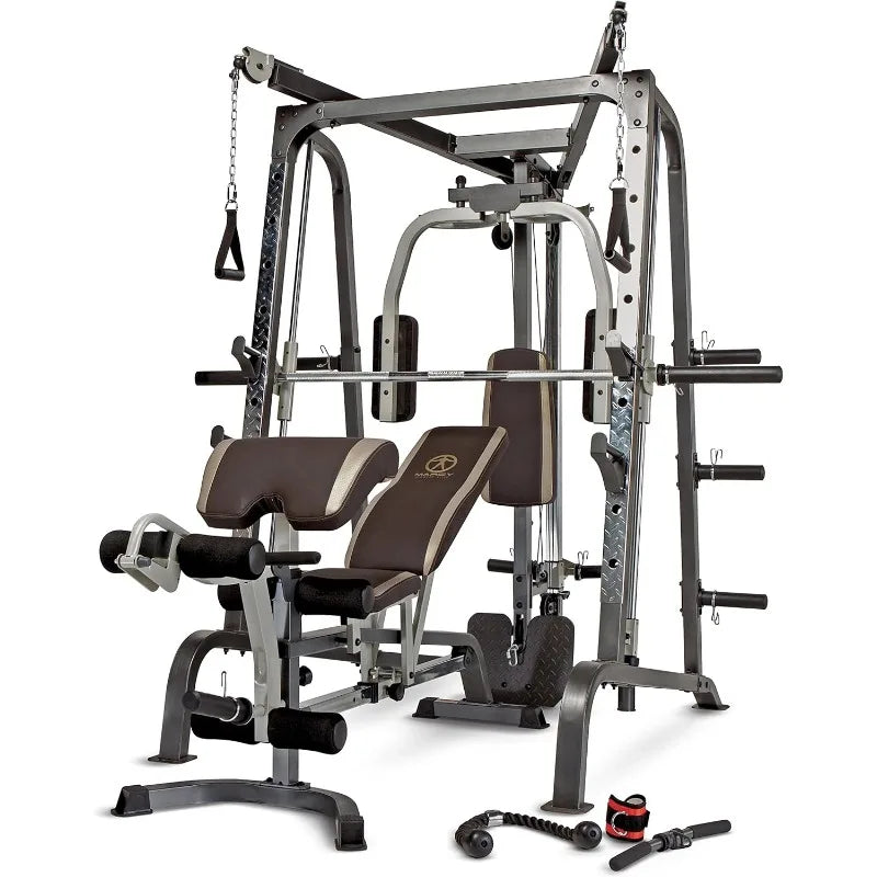 MARCY Ultimate Smith Cage Full Body Home Gym System ATHLEXES