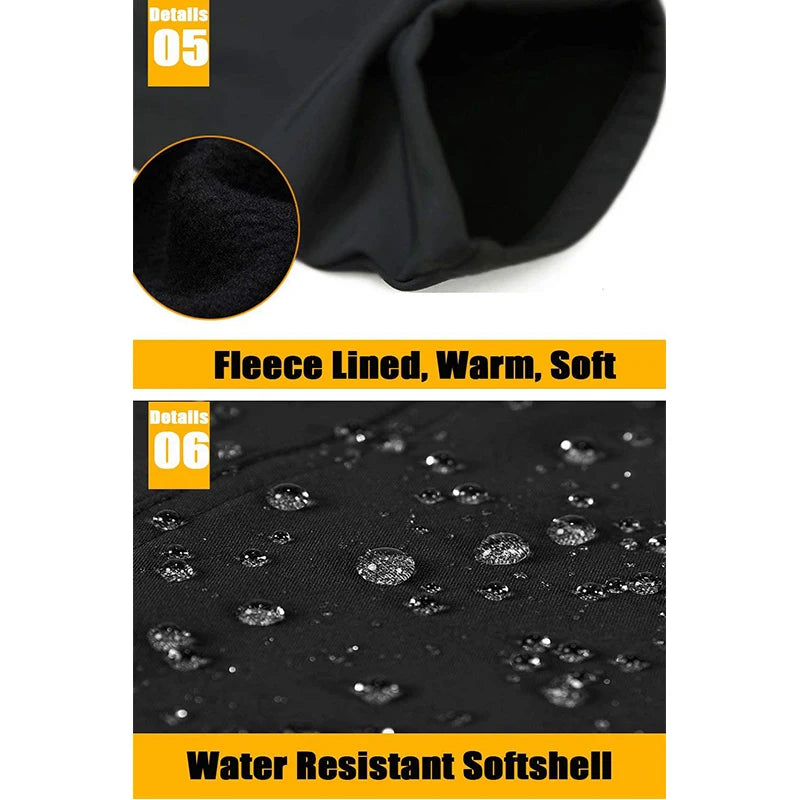 MAGCOMSEN Men's Waterproof Fleece Outdoor Pants ATHLEXES
