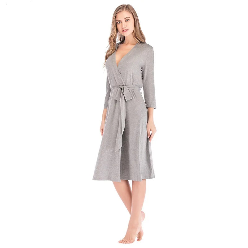 Luxe Modal Maternity Sleepwear Set ATHLEXES
