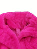 Velvet Luxe Faux Fur Cardigan Jacket ATHLEXES