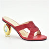 Italian Rhinestone Open Toe Party Pumps for Women ATHLEXES