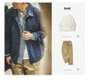 Maden Retro Multi-Pocket Navy Hunting Jacket for Men ATHLEXES