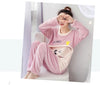 CozyCare Winter Nursing Pajama Set for Moms ATHLEXES