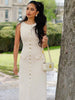 Elegant Knit Ribbed Maxi Dress with Pockets ATHLEXES