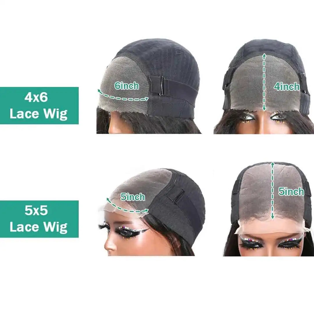 GlamWave Glueless Deep Wave Human Hair Wig ATHLEXES
