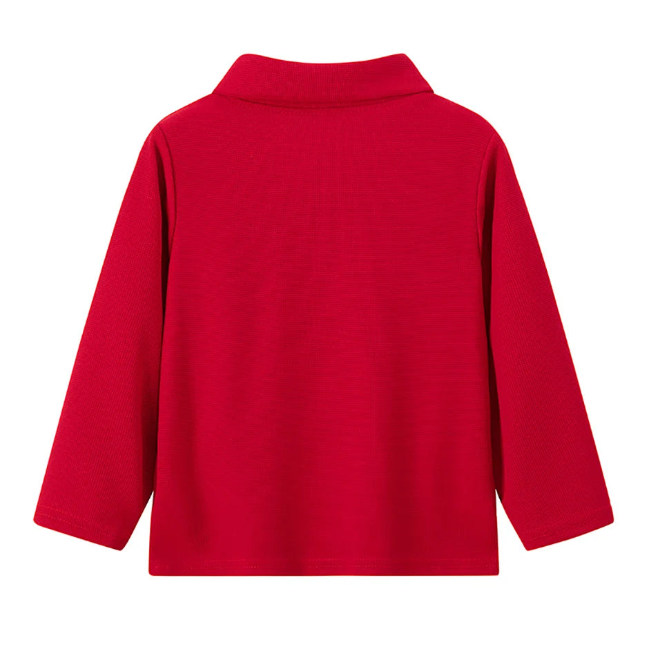 Stylish Kids' Solid Color Polo T-Shirt ATHLEXES