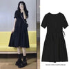 Chic V Neck Maternity Dress for Summer Comfort ATHLEXES