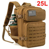 QT&QY 25L/45L Tactical Backpack for Outdoor Survival Use ATHLEXES