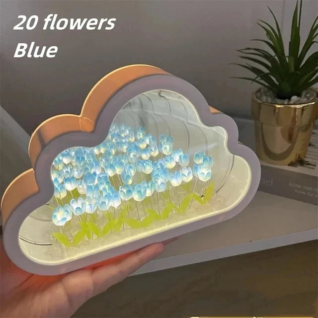 Tulip Glow LED Night Light for Dreamy Bedrooms ATHLEXES