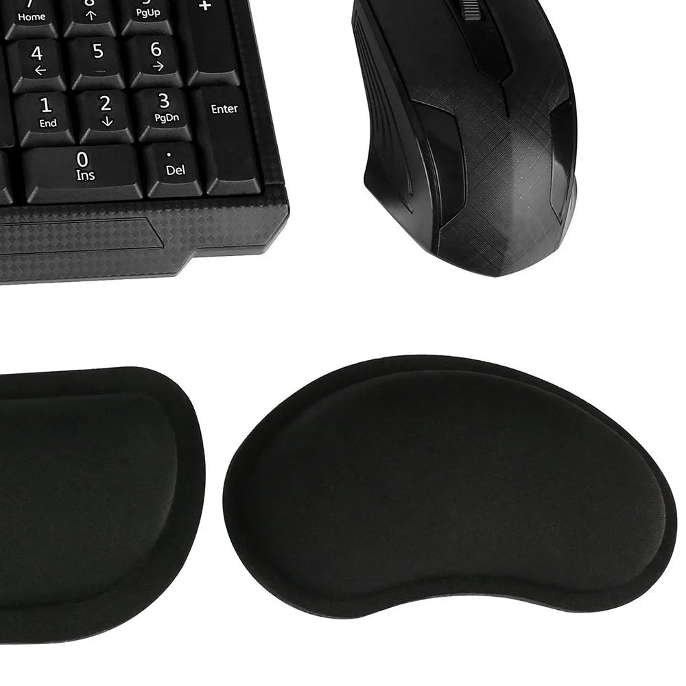 ErgoComfort Memory Foam Mouse Pad with Wrist Support ATHLEXES