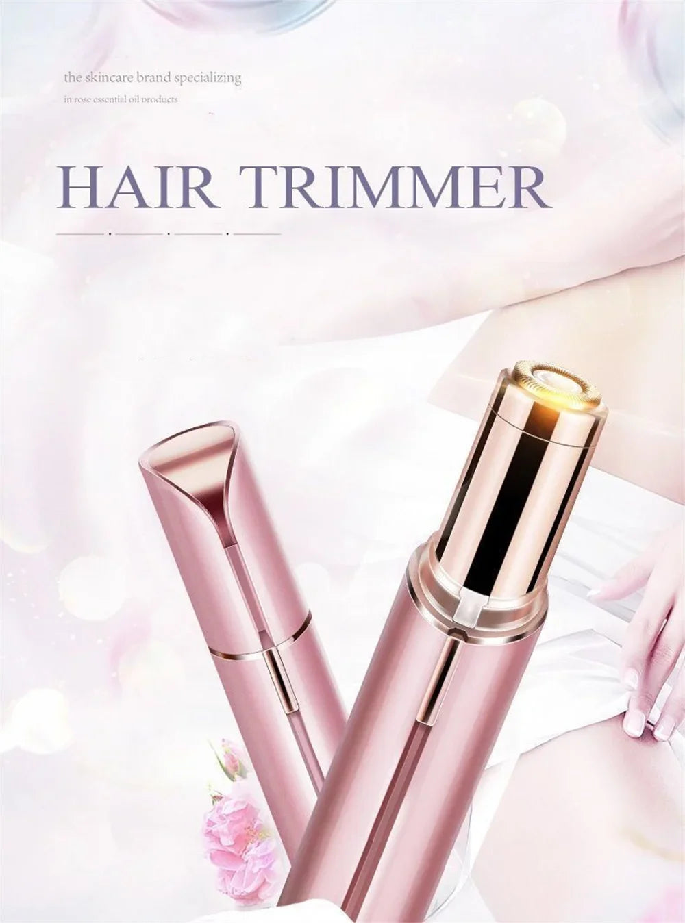 GlamTouch Electric Eyebrow and Facial Trimmer ATHLEXES