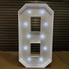 Radiant 4FT DIY Light Up Numbers for Celebrations ATHLEXES