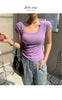 AOSSVIAO 100% Cotton Womenâ??s Slim Fit Tees ATHLEXES