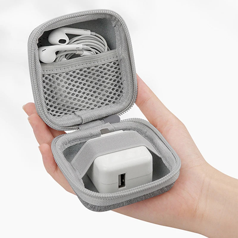 LeatherTech Portable Earphone Organizer Case ATHLEXES