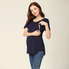 Maternity Comfort Tee for Nursing Moms ATHLEXES