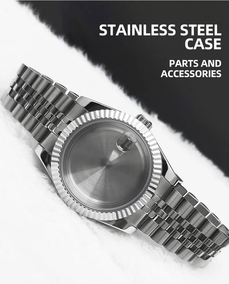 Neiton Sapphire Glass Watch Case for NH Movement ATHLEXES