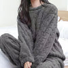LuxVelvet Women's Winter Pajama Set ATHLEXES