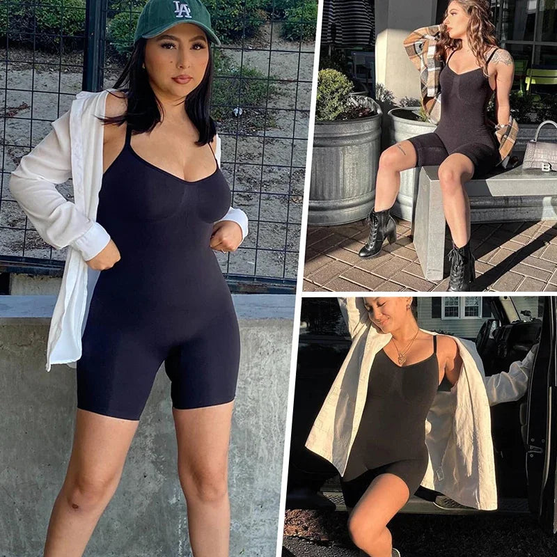 Sculpted Fit Womenâ??s Tummy Control Bodysuit ATHLEXES