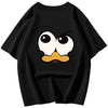 ZAZOMDE Retro Cartoon Tiger Oversized Tee ATHLEXES